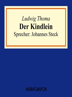 cover image of Der Kindlein